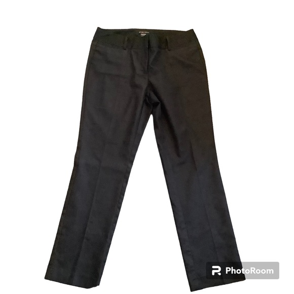 New York & Company Stretch Career Office Pants Size 12 Slash Pockets - Picture 1 of 7